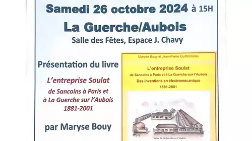 PRÉSENTATAION DU LIVRE " l'entreprise Soulat "